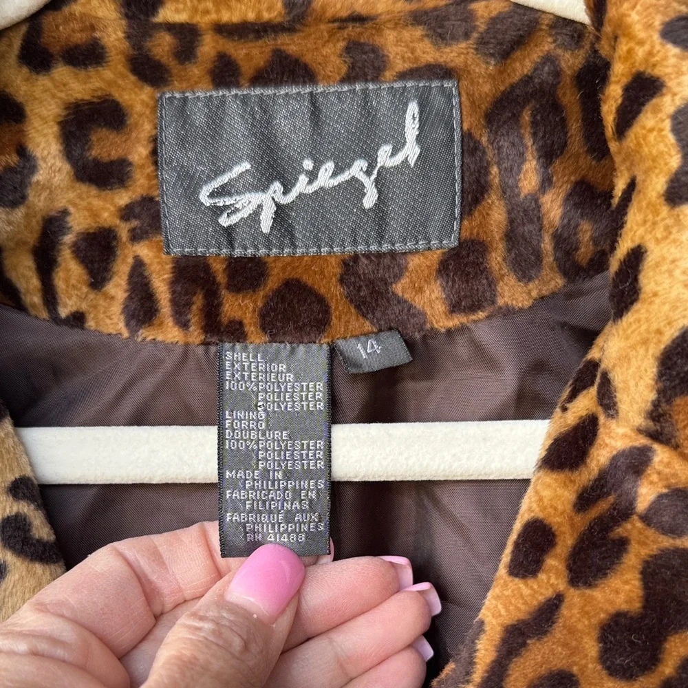 Spiegel Animal Print Women's Blazer - Picture 2 of 10